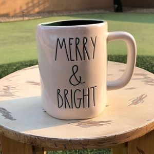 NWT Rae Dunn 2021 Merry & Bright Ceramic Holiday Mug